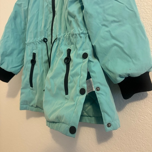 O’STIN Fall /Mild Winter Hooded Jacket in Teal Color. Size Toddler 4-5. - Picture 5 of 17